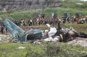 Plane Crashes In Nepal.