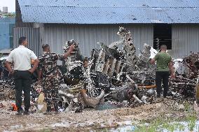 Plane Crashes In Nepal.