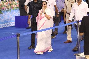 West Bengal Chief Minister Mamata Banerjee Attend Puja Committee Meeting