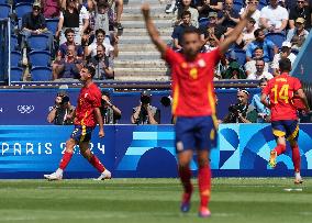 (PARIS2024)FRANCE-PARIS-FOOTBALL-GROUP C-UZB VS ESP