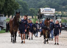 Paris 2024 - Equestrian Training Session