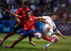 (PARIS2024)FRANCE-PARIS-FOOTBALL-GROUP C-UZB VS ESP