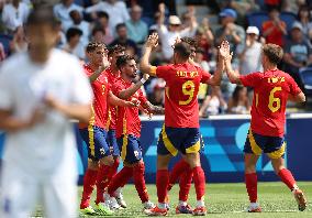 (PARIS2024)FRANCE-PARIS-FOOTBALL-GROUP C-UZB VS ESP