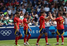 (PARIS2024)FRANCE-PARIS-FOOTBALL-GROUP C-UZB VS ESP