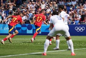 (PARIS2024)FRANCE-PARIS-FOOTBALL-GROUP C-UZB VS ESP