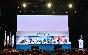 (PARIS2024)FRANCE-PARIS-2034 WINTER GAMES-PRESS CONFERENCE