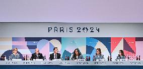 (PARIS2024)FRANCE-PARIS-2034 WINTER GAMES-PRESS CONFERENCE