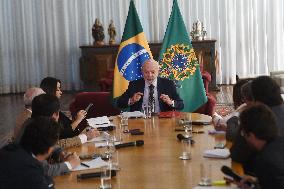 BRAZIL-BRASILIA-PRESIDENT-LULA-CHINA-RELATIONSHIP