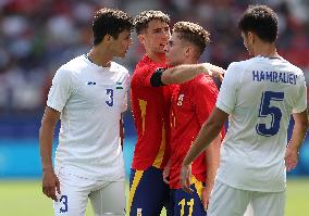 (PARIS2024)FRANCE-PARIS-FOOTBALL-GROUP C-UZB VS ESP