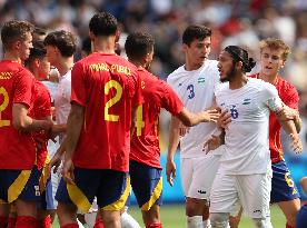 (PARIS2024)FRANCE-PARIS-FOOTBALL-GROUP C-UZB VS ESP