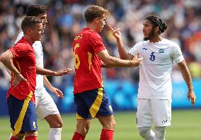 (PARIS2024)FRANCE-PARIS-FOOTBALL-GROUP C-UZB VS ESP