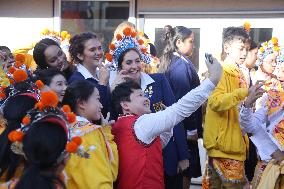 (Int'l Exchange)NEW ZEALAND-WELLINGTON-CHINESE CHILDREN'S CHOIR-VISITING