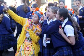 (Int'l Exchange)NEW ZEALAND-WELLINGTON-CHINESE CHILDREN'S CHOIR-VISITING