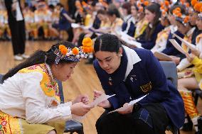 (Int'l Exchange)NEW ZEALAND-WELLINGTON-CHINESE CHILDREN'S CHOIR-VISITING