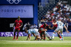 Paris 2024 - Rugby Sevens - Argentina v Kenya