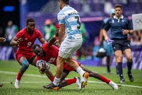 Paris 2024 - Rugby Sevens - Argentina v Kenya