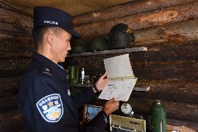 CHINA-XINJIANG-ALTAY-KANAS SCENIC AREA-POLICE STATION (CN)