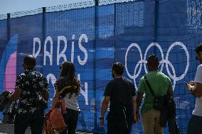 Daily Life In Paris On The Eve Of The Olympics