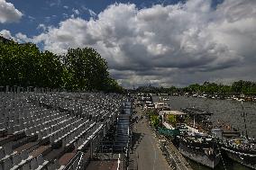 Daily Life In Paris On The Eve Of The Olympics