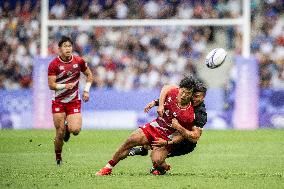 Paris 2024 - Rugby Sevens - Japan v New Zealand