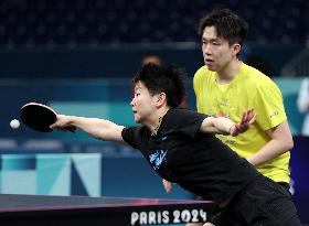 (PARIS2024)FRANCE-PARIS-TABLE TENNIS-TRAINING