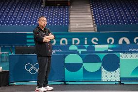 (PARIS2024)FRANCE-PARIS-TABLE TENNIS-TRAINING