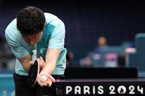 (PARIS2024)FRANCE-PARIS-TABLE TENNIS-TRAINING