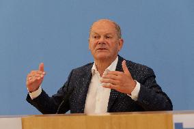 GERMANY-BERLIN-SCHOLZ-2ND TERM-RUNNING-WILLINGNESS