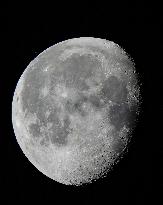 The Moon And Saturn Meet Up In The Night Sky