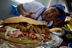 Making A 7-metre Long Torta In Mexico City