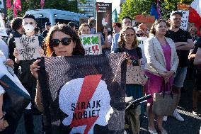 Pro-abortion Rally In Warsaw