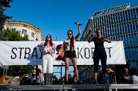 Pro-abortion Rally In Warsaw