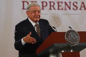 Mexican President Lopez Obrador Briefing