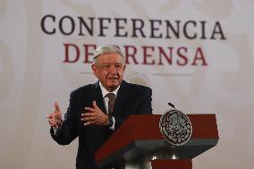 Mexican President Lopez Obrador Briefing