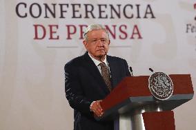 Mexican President Lopez Obrador Briefing