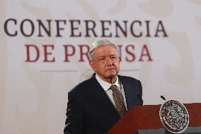 Mexican President Lopez Obrador Briefing