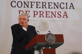 Mexican President Lopez Obrador Briefing