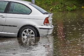 Flooding In Gdansk, Poland