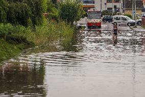 Flooding In Gdansk, Poland