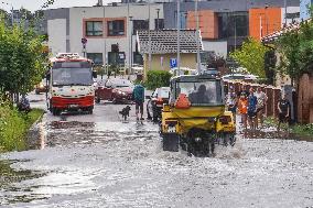 Flooding In Gdansk, Poland