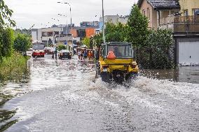 Flooding In Gdansk, Poland