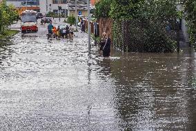 Flooding In Gdansk, Poland