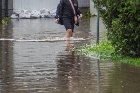 Flooding In Gdansk, Poland