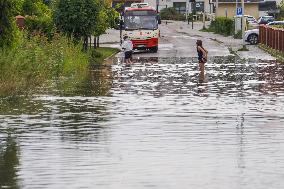 Flooding In Gdansk, Poland