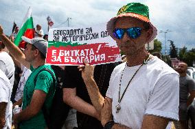 Protest In Front Of The National Assembly Of The Republic Of Bulgaria In Sofia.