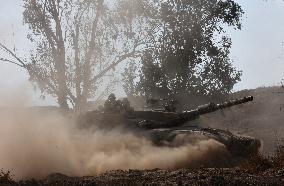 ISRAEL-GAZA-BORDER-TROOPS