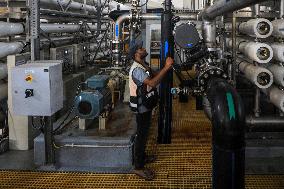 MIDEAST-GAZA-DEIR AL-BALAH-SEAWATER DESALINATION PLANT