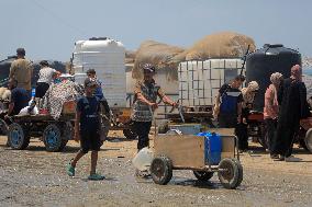 MIDEAST-GAZA-DEIR AL-BALAH-SEAWATER DESALINATION PLANT