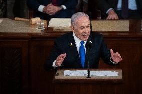 Netanyahu addresses joint session of Congress