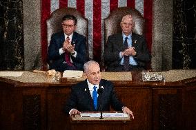 Netanyahu addresses joint session of Congress